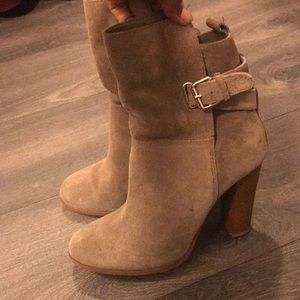 Tan Dolce Vita ankle boots